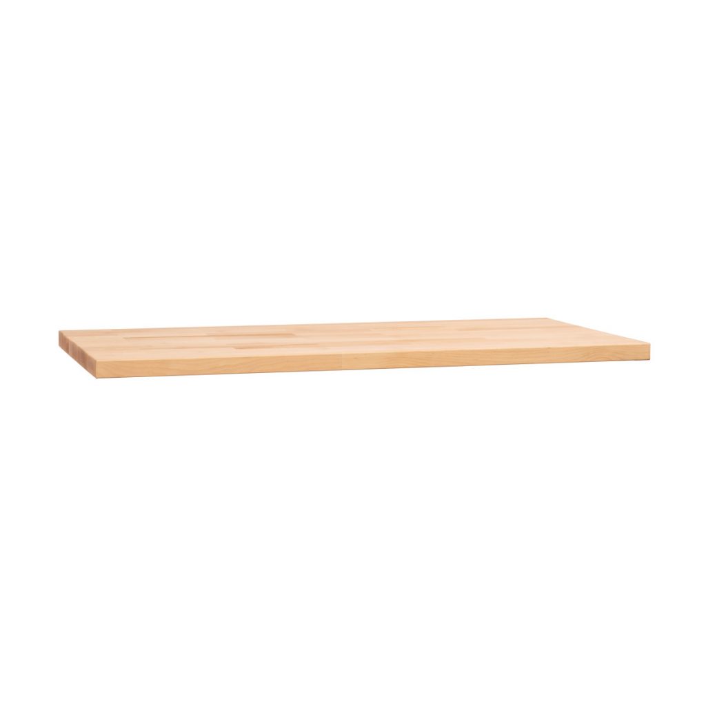 Werkbankplatte Buche 50 mm, geölt