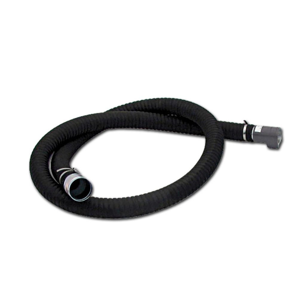 Schlauch, ölresistent Ø 38 mm / 3 m mit Anschlüssen