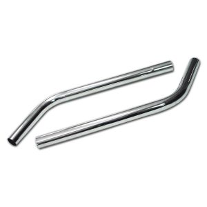 Saugrohr, antistatisch Ø 34 mm / 2 x 0,58 m, verchromt