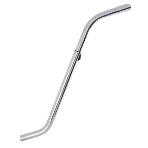 Teleskopsaugrohr verchromt