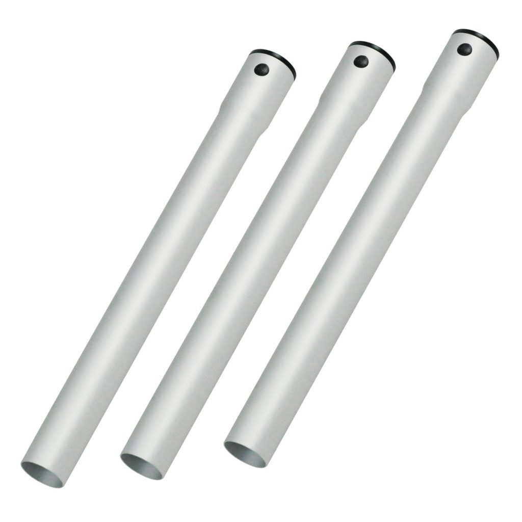 Saugrohr Ø 32 mm / 3 x 0,33 m, Aluminium