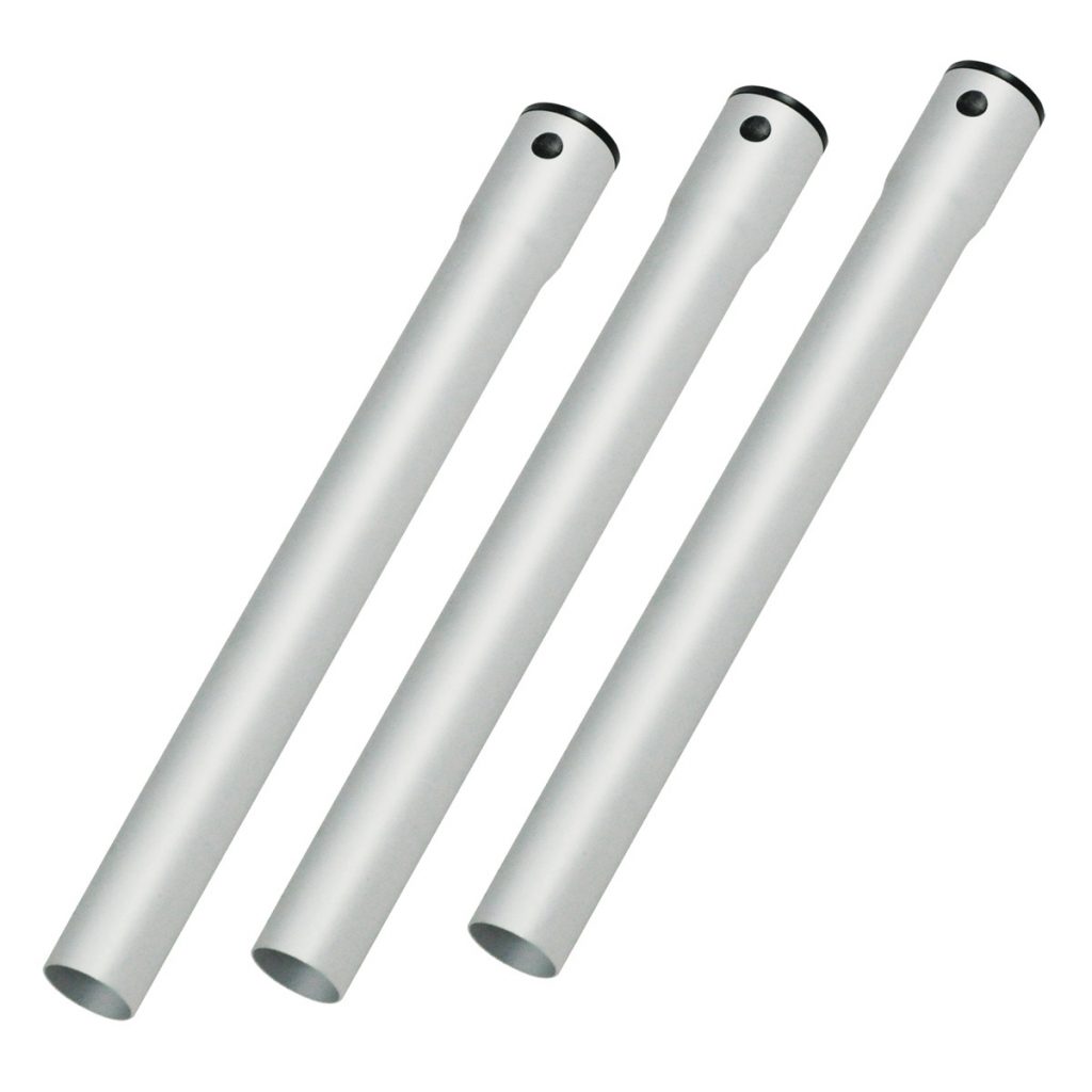 Saugrohr Ø 35 mm / 3 x 0,33 m, Aluminium